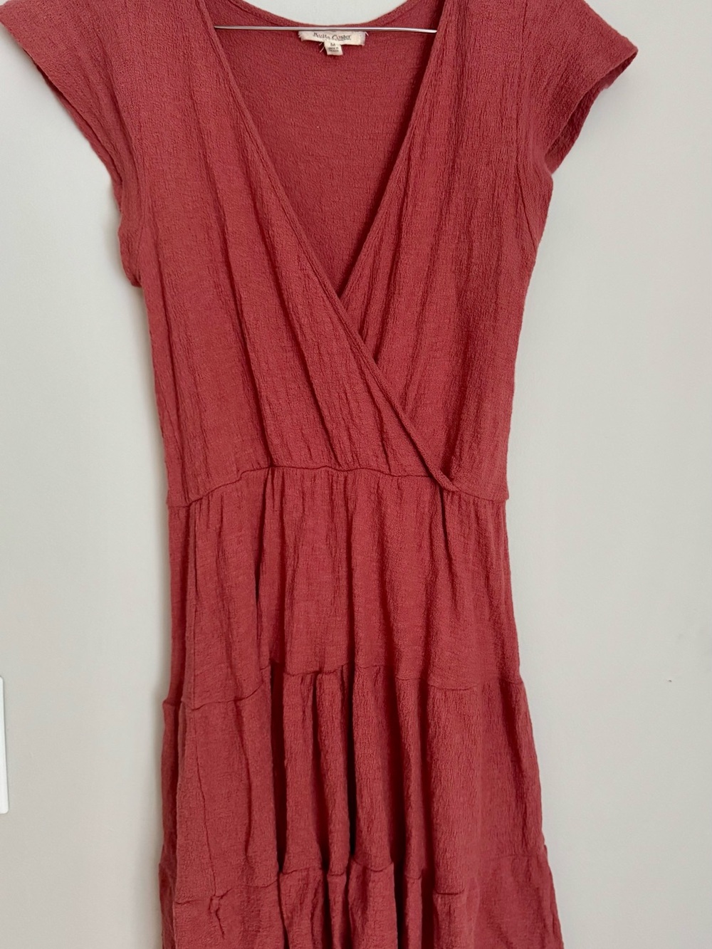 Rolla Coster Rust Red Wrap-Style dress